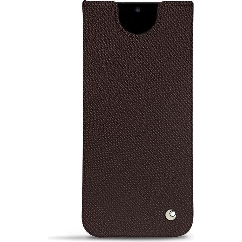 Noreve Lederschutzhülle (Samsung Galaxy S20 Ultra 5G), Smartphone Hülle, Braun