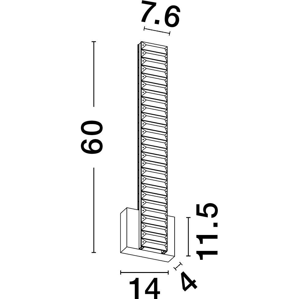 Thumbnail - Nova Luce, Wandleuchte + Deckenleuchte, Aurelia (1707 lm)