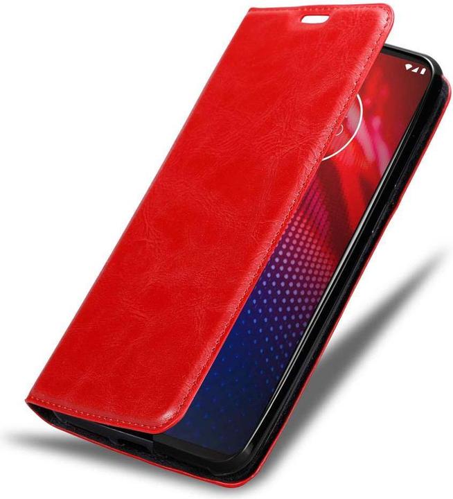 Actual product image Cadorabo Book Invisible Magnet Cover (Motorola Moto Z4)