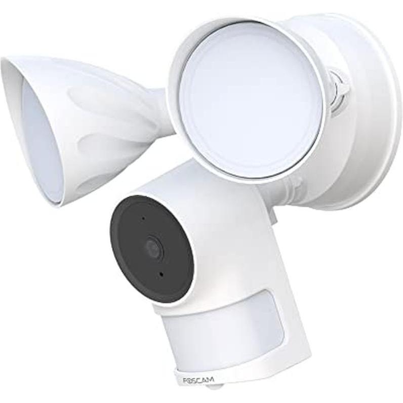 Foscam F41-W bewakingscamera IP-beveiligingscamera Buiten 2560 x 1440 Pixel Plafond/muur (2560 x 1440 Pixels), Telecamera di rete, Bianco