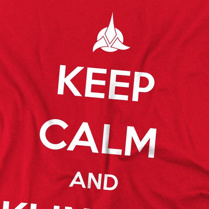 Immagine prodotto Calm Klingon Maglietta Uomo (4XL)