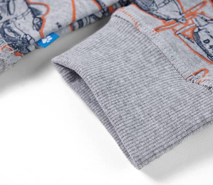 Immagine prodotto vidaXL Felpa da bambino grigio melange 128,Materiale: 85% cotone (128)