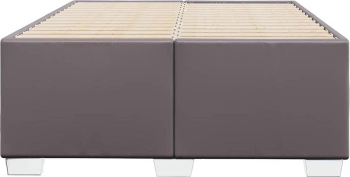 Produktbild vidaXL Bettgestell Kunstleder (120 x 190 cm)