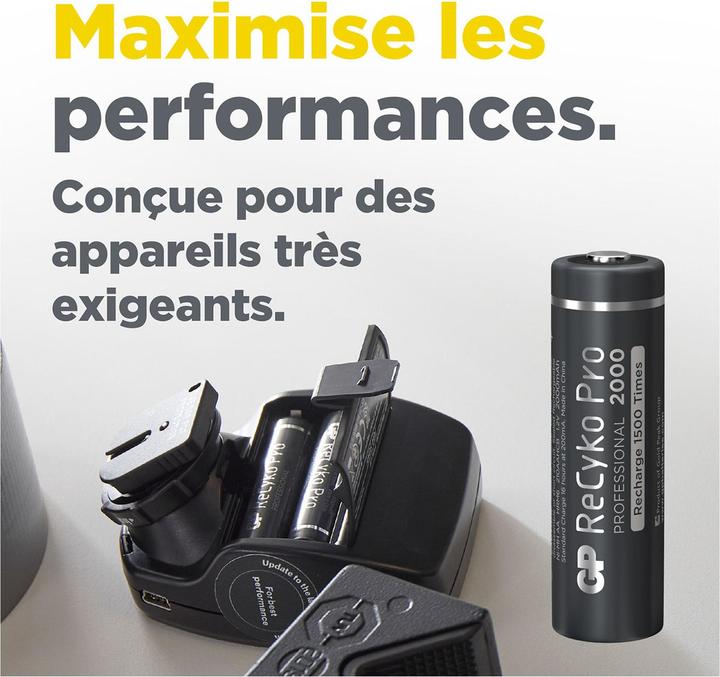 Immagine prodotto GP Batteries ReCyko Pro (4 pz., AA, 2000 mAh)