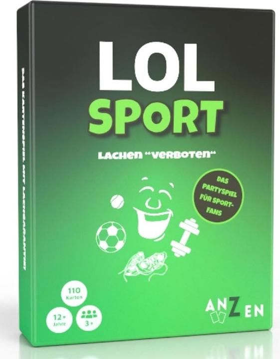 Anzen Spiele ANZEN - LOL SPORT - Lachen verboten (3 - 12 Spieler)