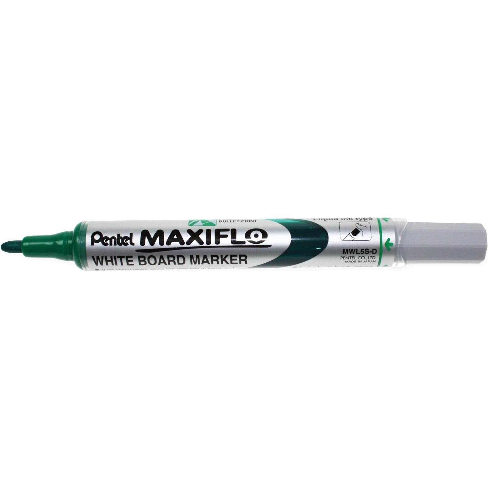 Pentel, Marker, Whiteboard Marker Maxiflo (Grün, 2 mm, 1 x)