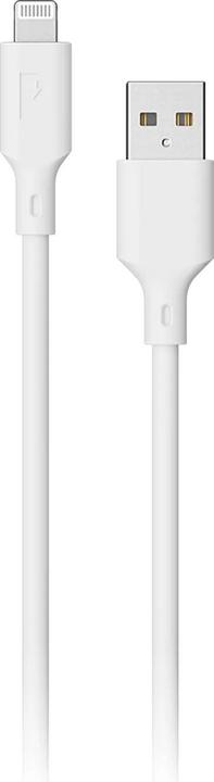 Produktbild Powerology PVC Mfi Lightning Cable 1.2M – White (1.20 m, 12 W)