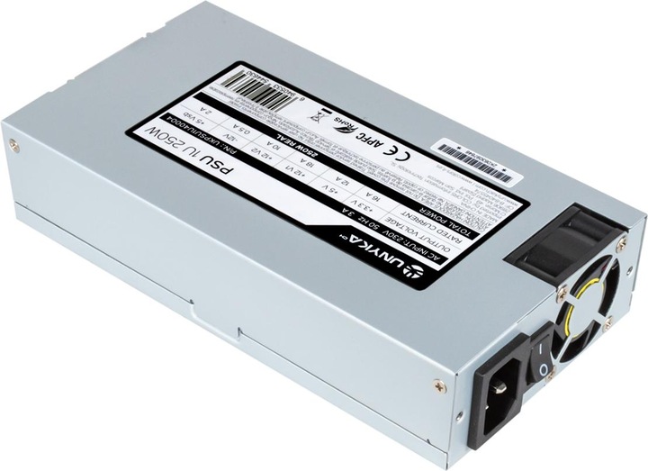 Actual product image Unykach FLEX 1U standard UK PSU 1U 250W (250 W)