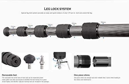 Produktbild Leofoto Summit LM-365C (Carbon)