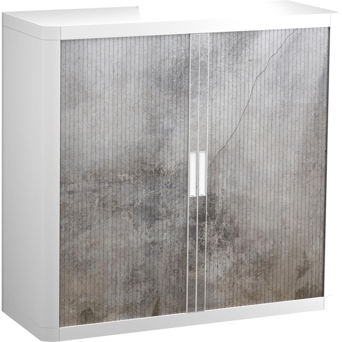 Paperflow, Aktenschrank, easyOffice Industrial Rollladenschrank 61716 1 Fachboden 110,0 x 41,5 x 104,0 cm