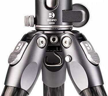 Image du produit Benro Tripode Turtle 34C + GX35 Tripode (TTOR34CGX35) - TTOR34CGX35 (Carbone, Métal)