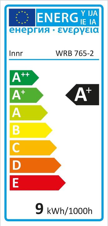 Energie-Label Innr Smart Bulb WRB 765-2 white (Wifi) 2-pack (E27, 806 lm, 2x)