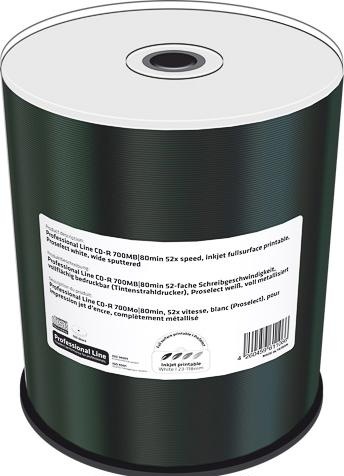 Image du produit MediaRange Professional Line CD-R 700MB (100 x)