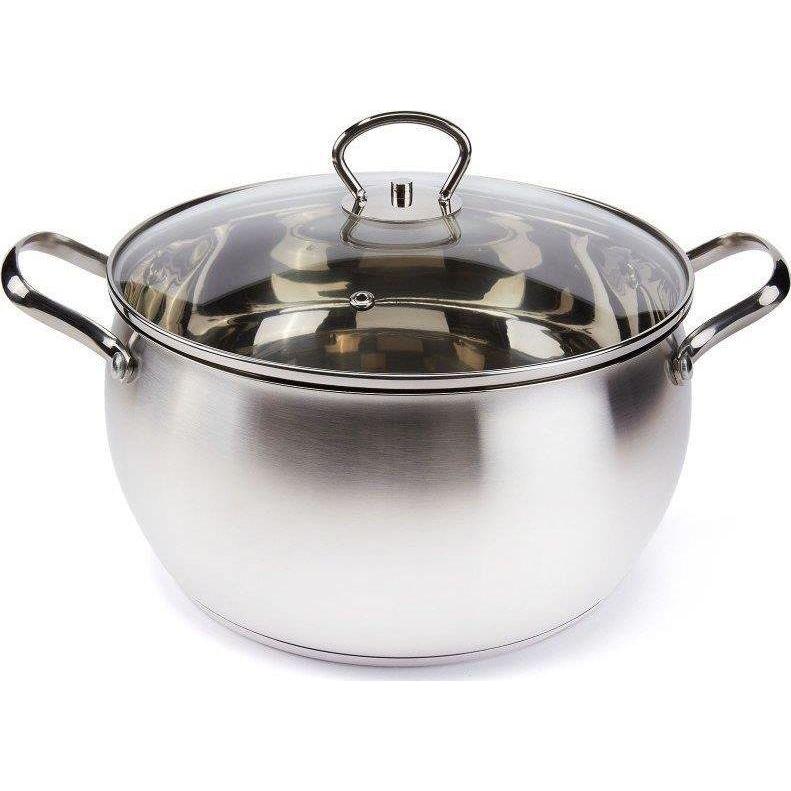 Florin POT 24CM, Pfanne + Kochtopf, Silber