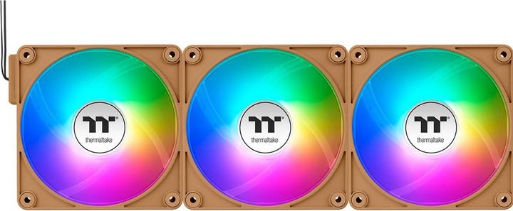 Image du produit Thermaltake TT CT120 EX ARGB Sync PC Cooling Fan 3 Pack Gravel Sand (120 mm, 3x)