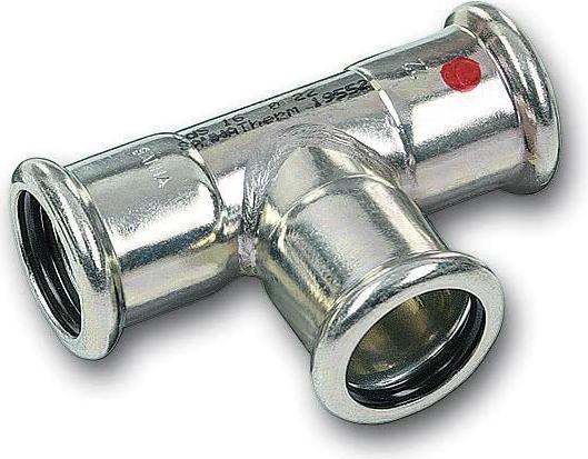 Immagine prodotto Sanha Tee zincato Sanha-Therm, estruso, d28