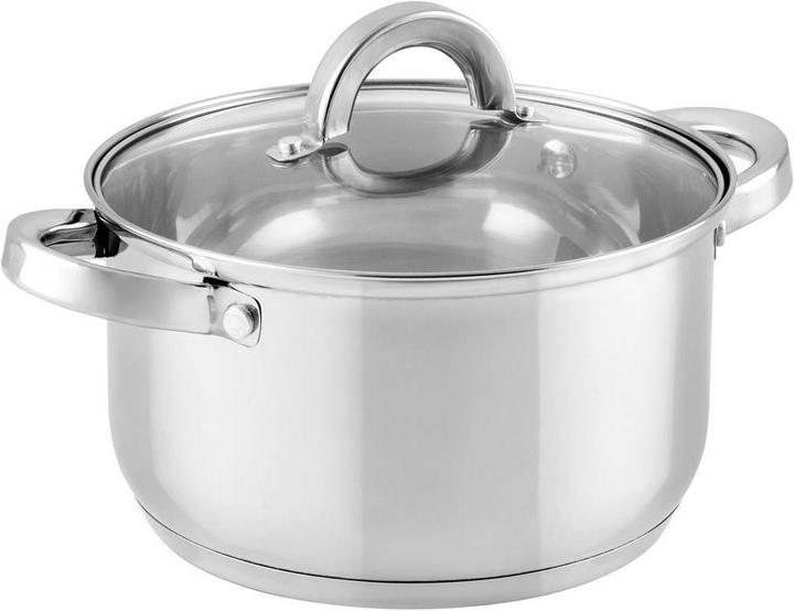 Florin Stainless steel pot with lid Florina Claude 26 cm 7.25 l (Kochtopf, Edelstahl, 26 x 14.50 cm)