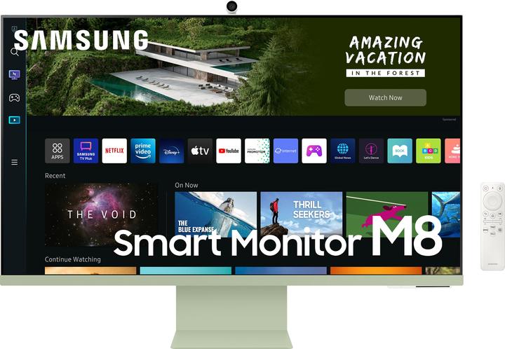 Samsung Smart Monitor M8 (3840 x 2160 Pixels, 32")