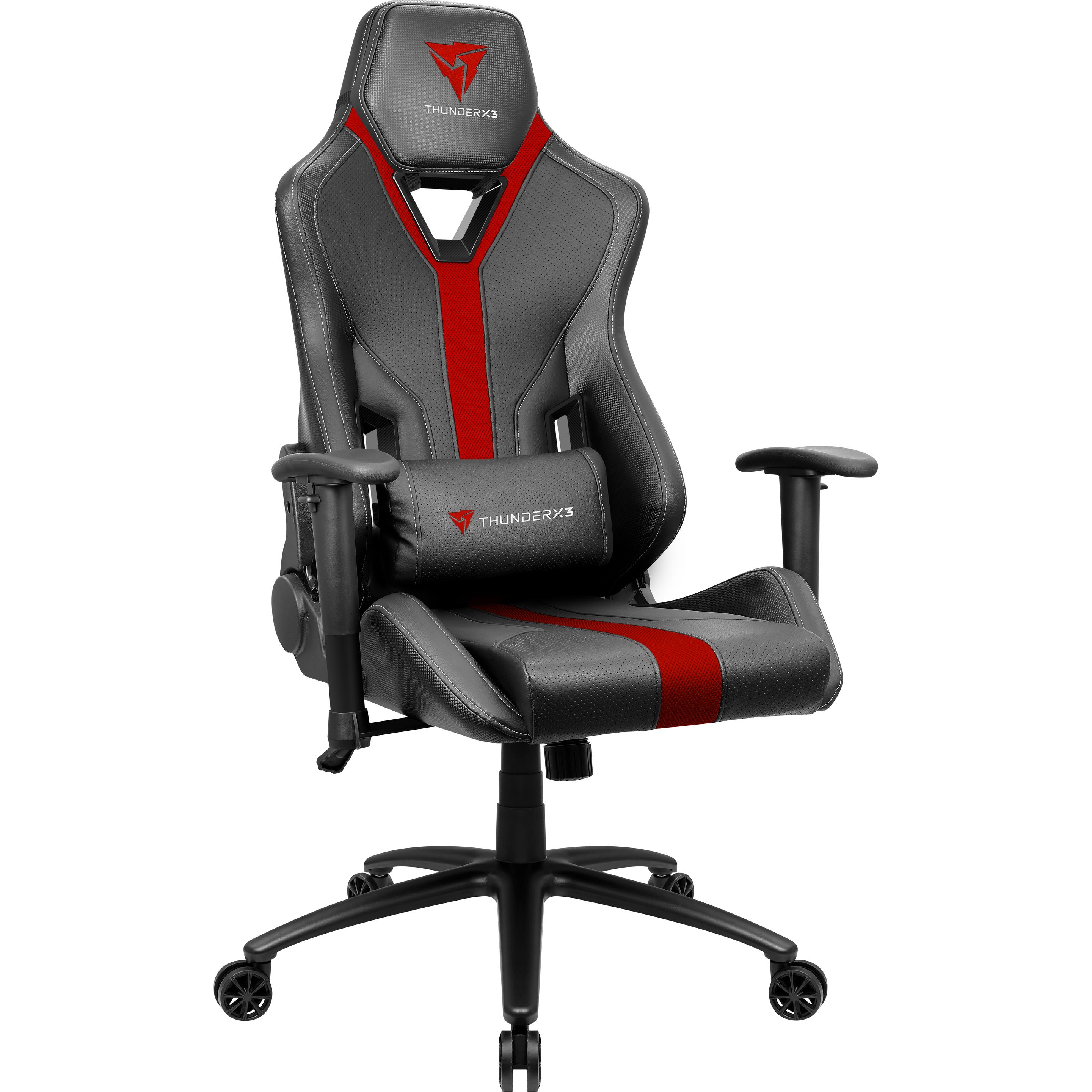 Thumbnail - Thunder X3 Fauteuil compatible YC3 Air (Noir/Rouge), Gaming Stuhl, Schwarz, Rot
