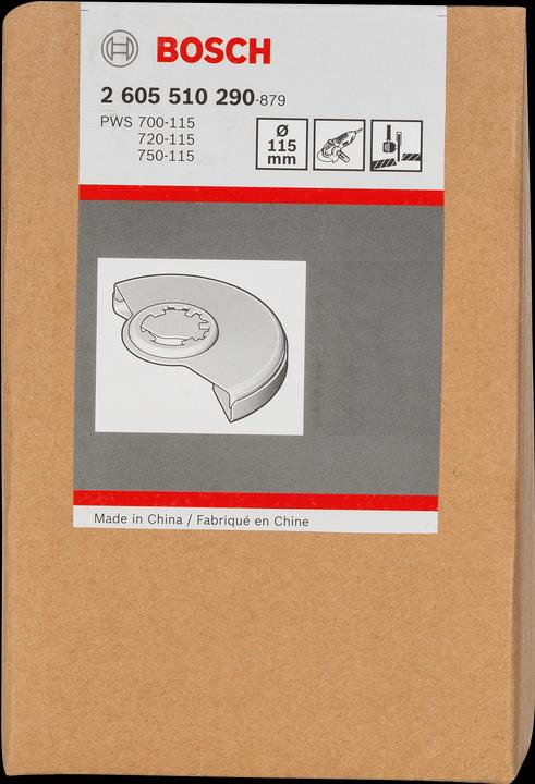 Produktbild Bosch Professional Zubehör Schutzhaube mit Deckblech, 115 mm, passend zu PWS 700-115