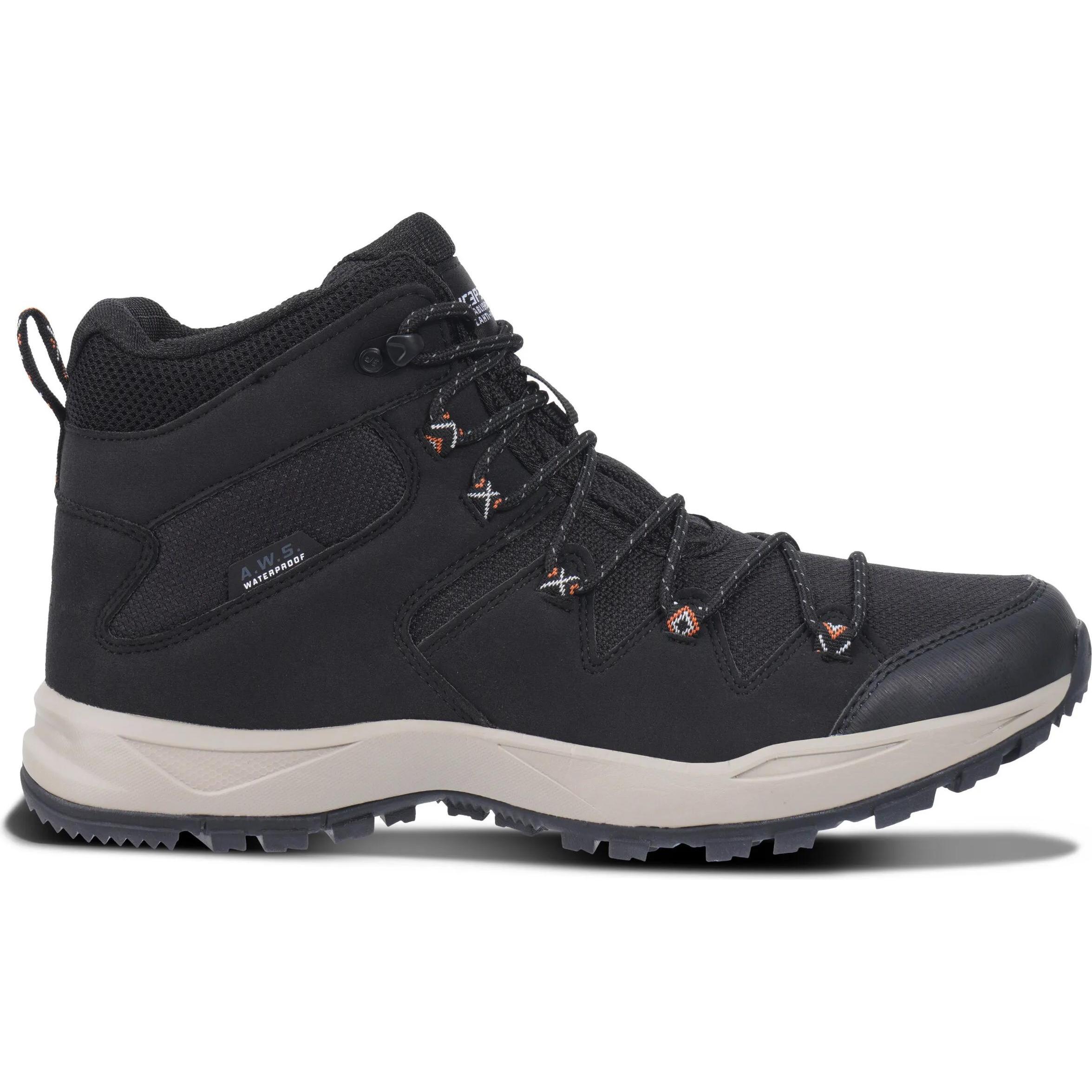 Icepeak, Herren, Wanderschuhe, ansio mr wanderschuhe (41), Schwarz
