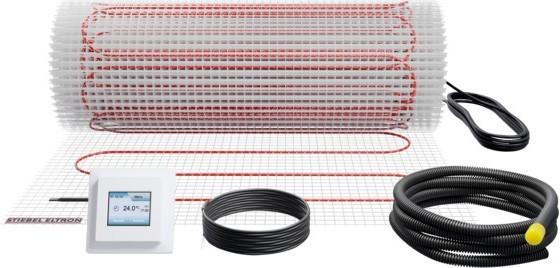 Actual product image Stiebel Eltron Electric underfloor heating for large areas, complete set 2 m², 100 W/m², FTM 100/2 Set Plus