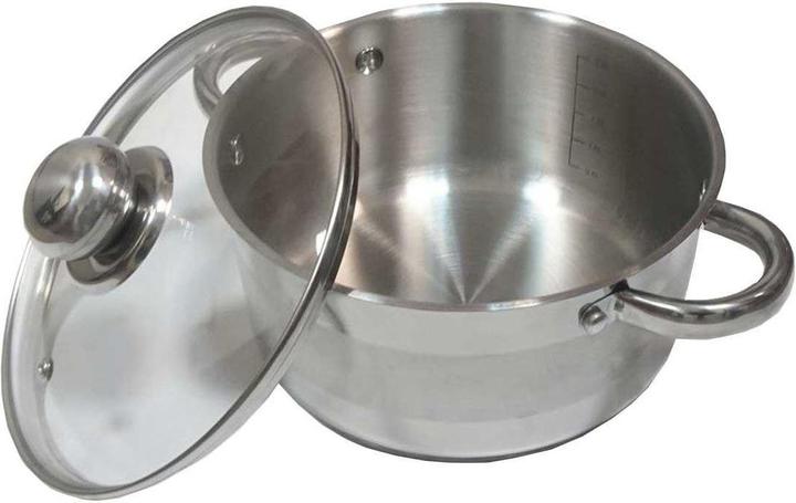 Actual product image King POT WITH LID 14cm KINGHOFF KH-4326 1L (Pot, Stainless steel)