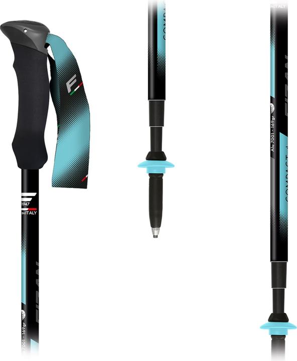 Produktbild Fizan Compact 4 Tech - Trekkingstöcke (125 cm)