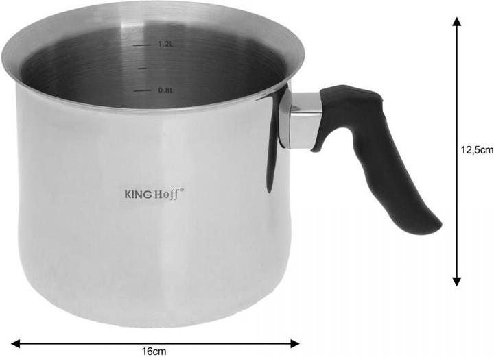 Produktbild Kinghoff POT FOR SMALL 1,5L KH-3109 (Milchtopf, Edelstahl)