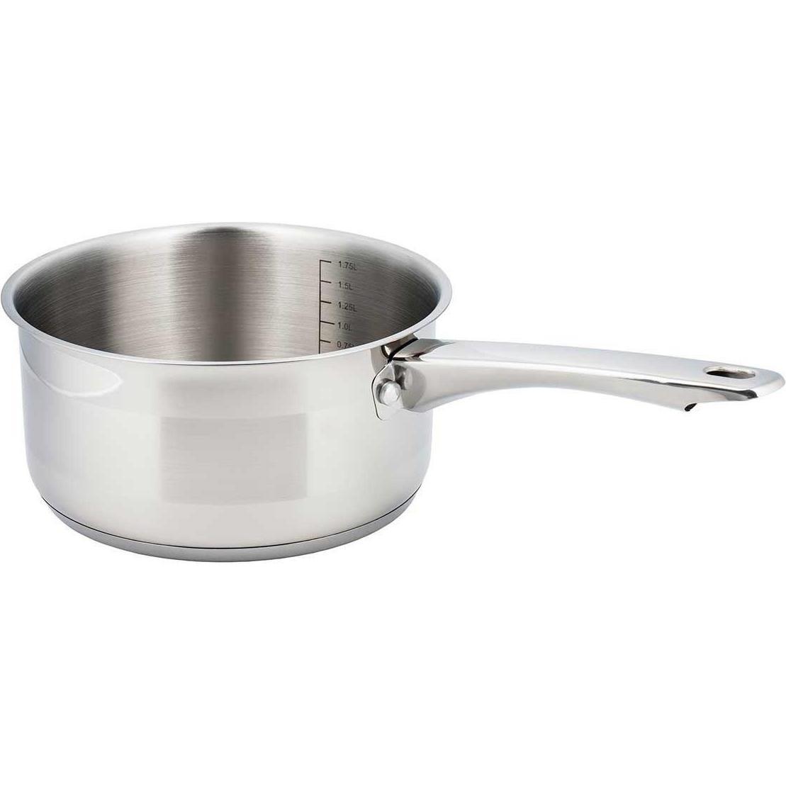 Thumbnail - Kinghoff POT WITH LID 12cm KH-4321 0,5L, Pfanne + Kochtopf, Silber