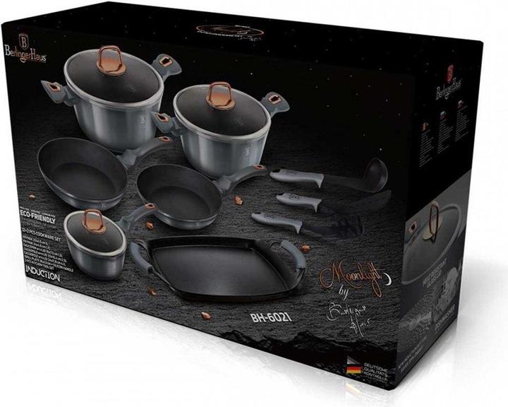 Actual product image BerlingerHaus Granite Pot Set Berlinger House (Frying pan, Aluminium, 20 x 10 cm)