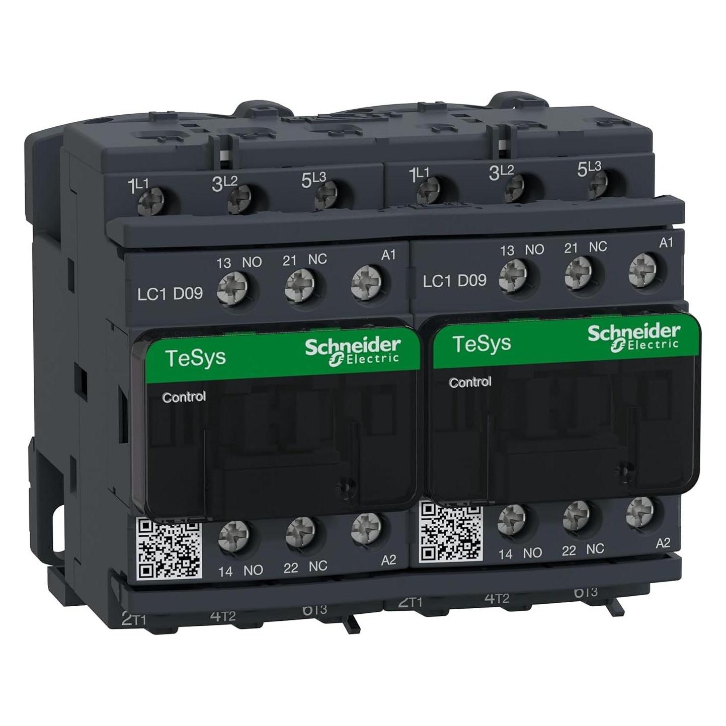 Schneider Electric Contattore Di Inversione 9A 230Vac, Relais