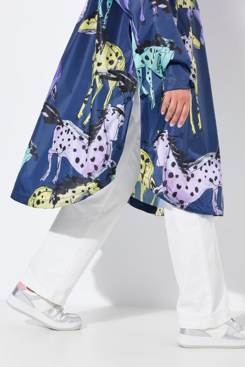 Produktbild Laurasøn Funktions-Regencape, Unisex, Print, Kapuze (One Size)