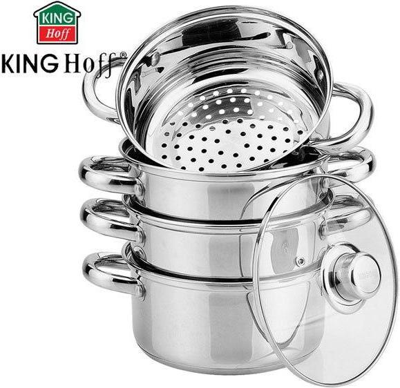 Produktbild Kinghoff STEAM POT 5 ELEM. 18cm KH-3317 (Kochtopf, Edelstahl)