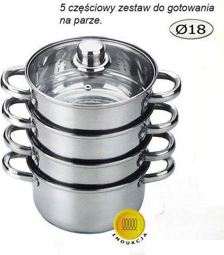 Produktbild Kinghoff STEAM POT 5 ELEM. 18cm KH-3317 (Kochtopf, Edelstahl)