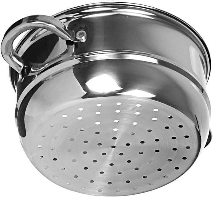 Actual product image Kinghoff STEAM POT 24cm 5.0L KH-3320 (24 cm, Steam cooker, Stainless steel)
