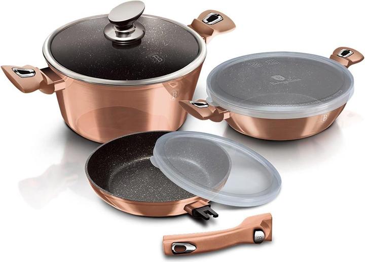 Immagine prodotto BerlingerHaus SET DI PENTOLE IN GRANITO BH-7051 (Set di pentole e padelle da cucina)