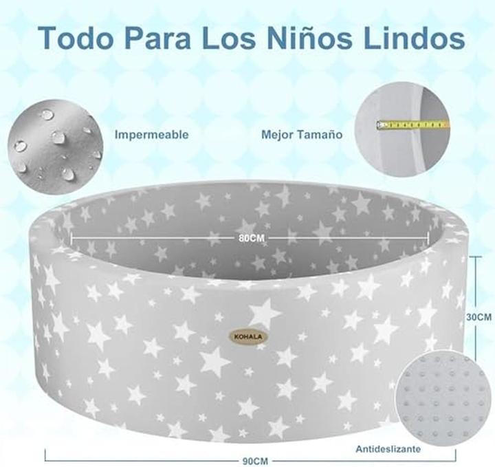 Actual product image Kohala Baby Ball Pool 90 x 90 x 30 cm