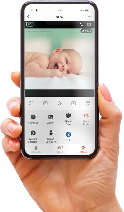Actual product image Alecto Baby monitors (Video & Audio)