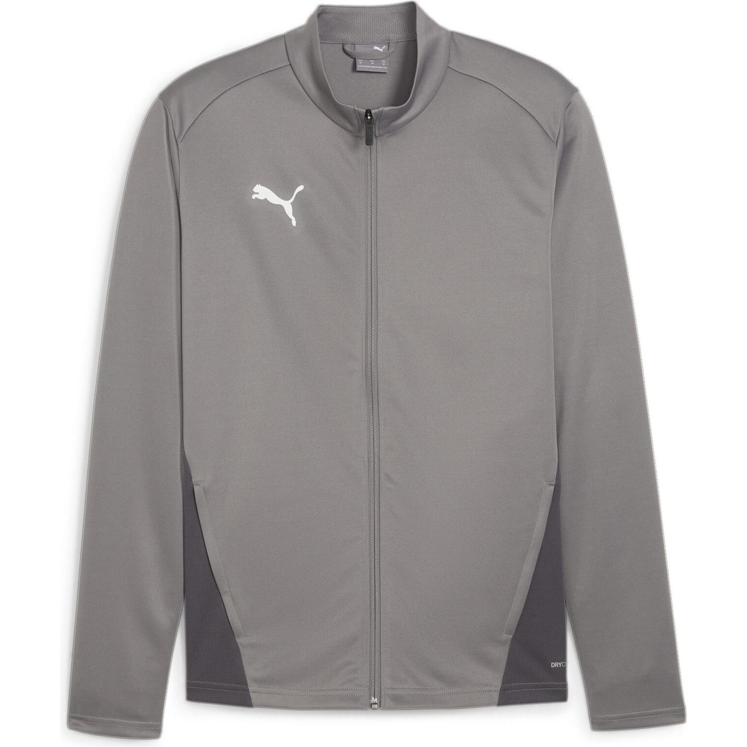 Puma, Herren, Laufjacke, teamGOAL Training Jacket (S), Grau, S