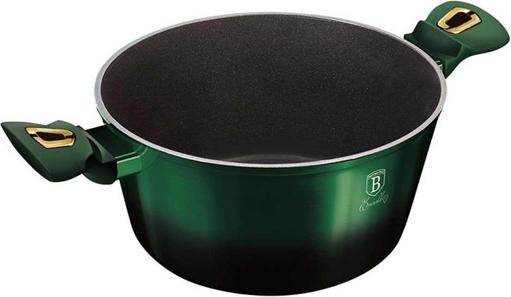 Actual product image BerlingerHaus TITANIUM POT SET 10 PCS. BERLINGER HOUSE BH-6065 EMERALD (Pan set + pot set, Aluminium)