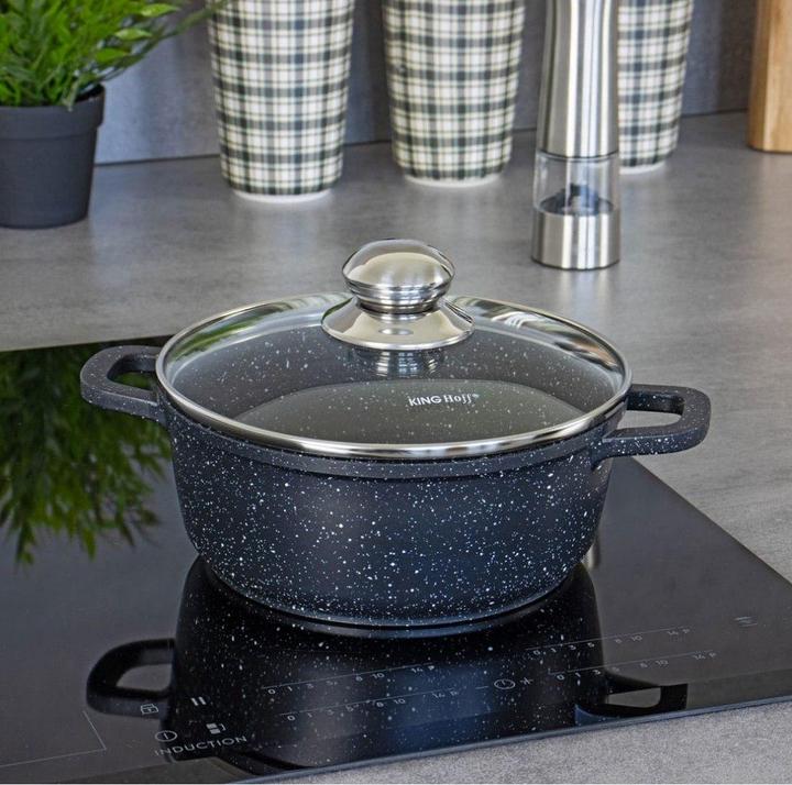 Produktbild Kinghoff MARBLE POT SET KH-1606 (Pfannenset + Topfset)