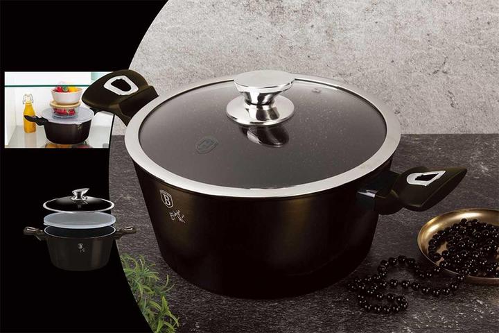 Actual product image BerlingerHaus 13-PIECE POT SET BERLINGER HOUSE BH-6615 (Pan set + pot set, Aluminium, 20 x 10 cm)