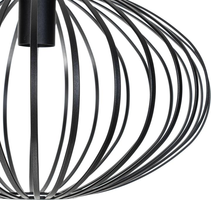 Produktbild Lindby Maivi Deckenleuchte Käfig schwarz 40 cm (E27)