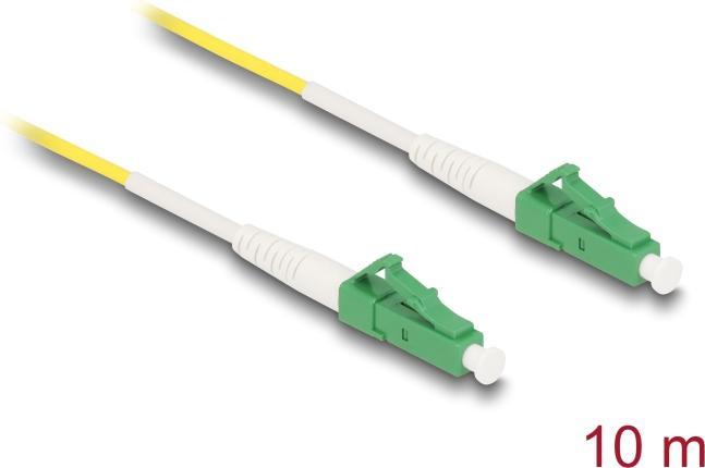 Image du produit Delock Câble fibre optique LC-APC vers LC-APC Simplex Sing (10 m)