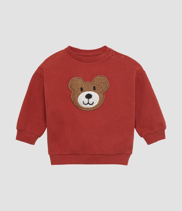 Produktbild s.Oliver Sweatshirt Sweatshirt mit Teddybär-Applikation (74)