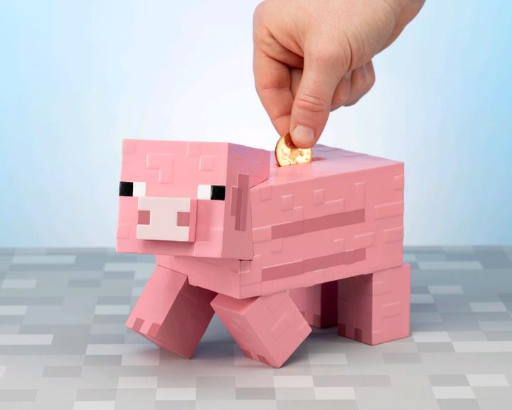Actual product image Paladone Products Minecraft Pig (19.5 x 10 x 15 cm)