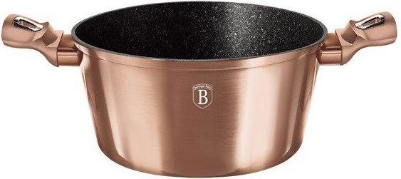 Produktbild BerlingerHaus GRANITE POT 20cm ROSE GOLD BH-1514 (20 cm, Pfannenset + Topfset, Aluminium)