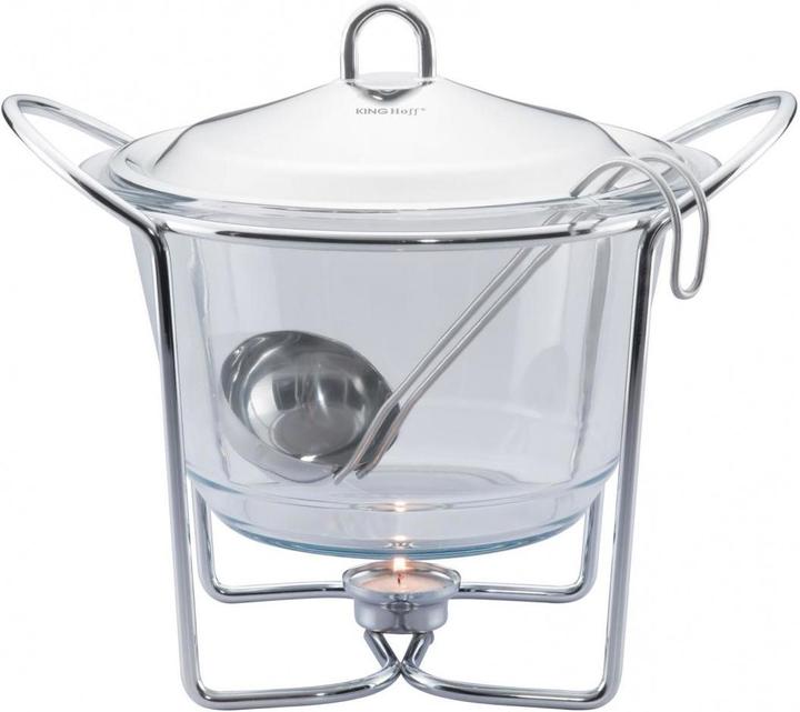 Actual product image Kinghoff FOOD HEATER VAZA 4,1L KH-1413 (Stainless steel)