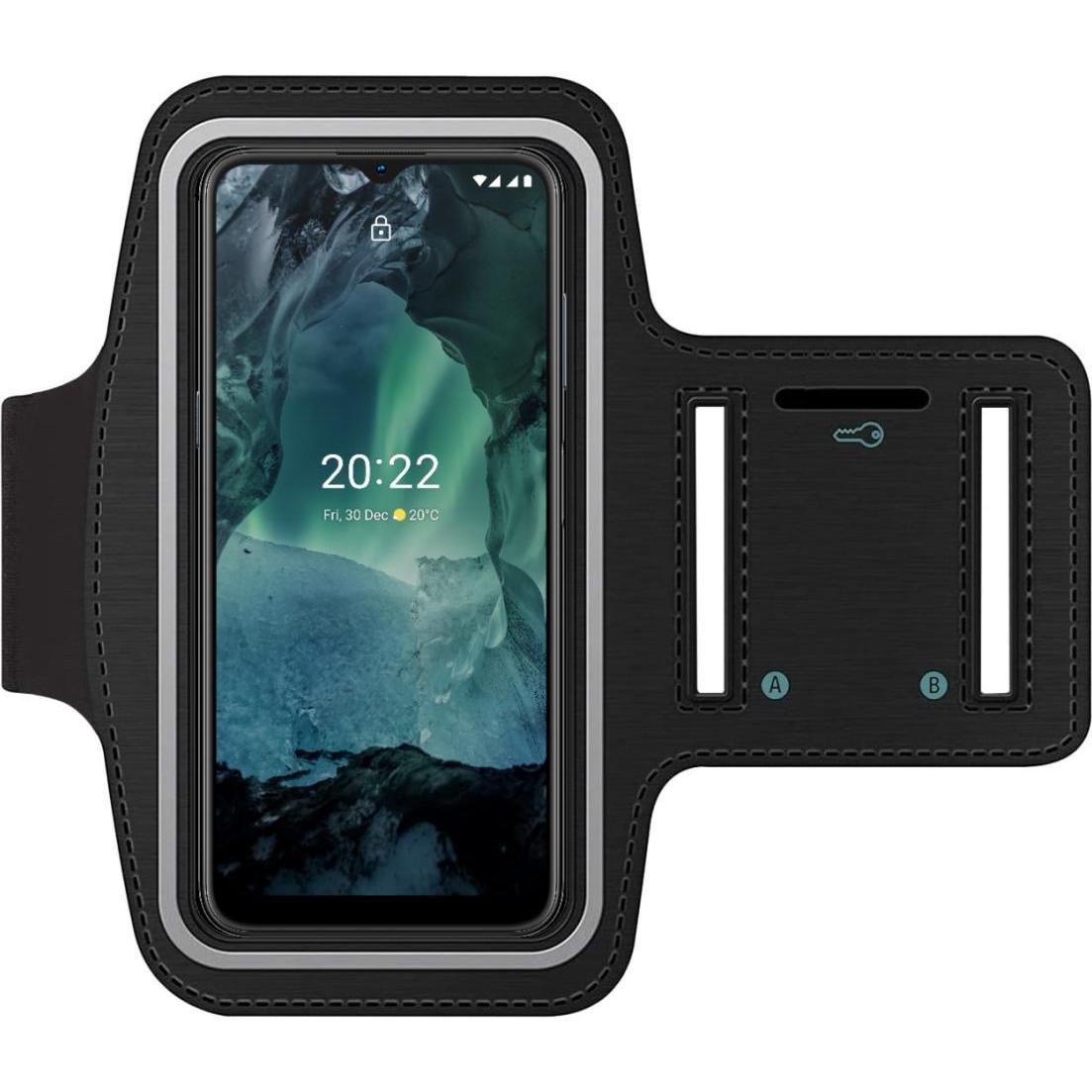 Thumbnail - SmartFitness Nokia G11 Handy Sport Armband, Smartphone Sportarmband, Schwarz